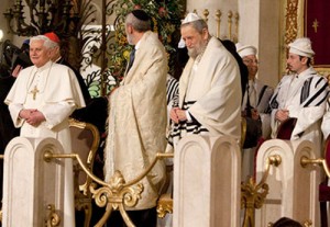Benoît XVI synagogue