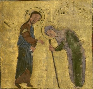 la femme recourbée