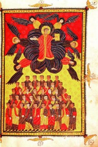Christ sur les nuées