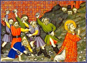 La lapidation d'Étienne