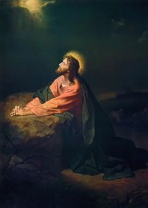 Christ à Gethsémani Heinrich Hofmann