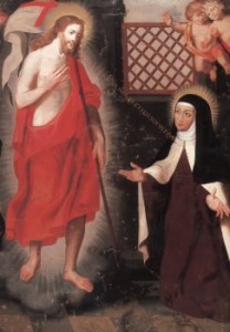 Sainte Thérèse d'Avila et Jésus