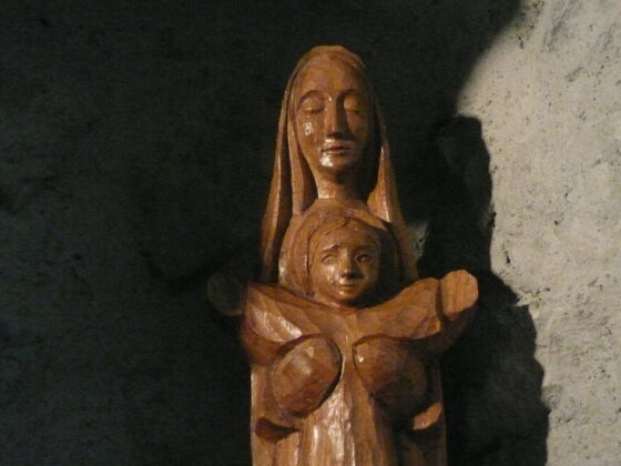 Vierge à l'Enfant à Tamié