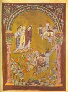 Jésus pleure sur Jérusalem