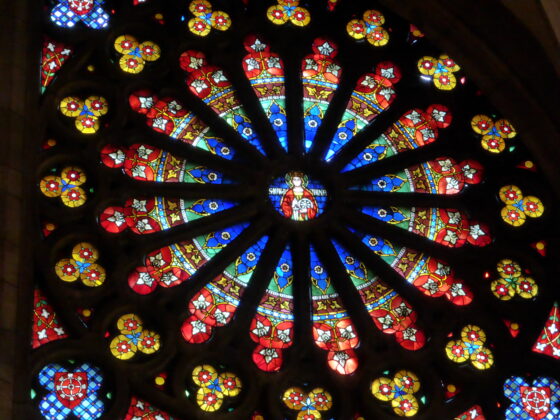 Rosace église Rouffach