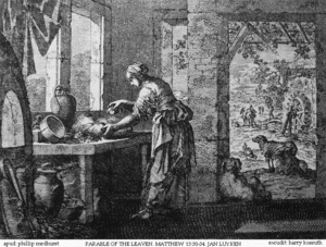 300px-Teachings_of_Jesus_6_of_40._parable_of_the_leaven._Jan_Luyken_etching._Bowyer_Bible