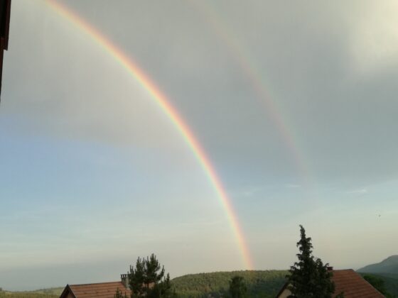 Double arc-en-ciel