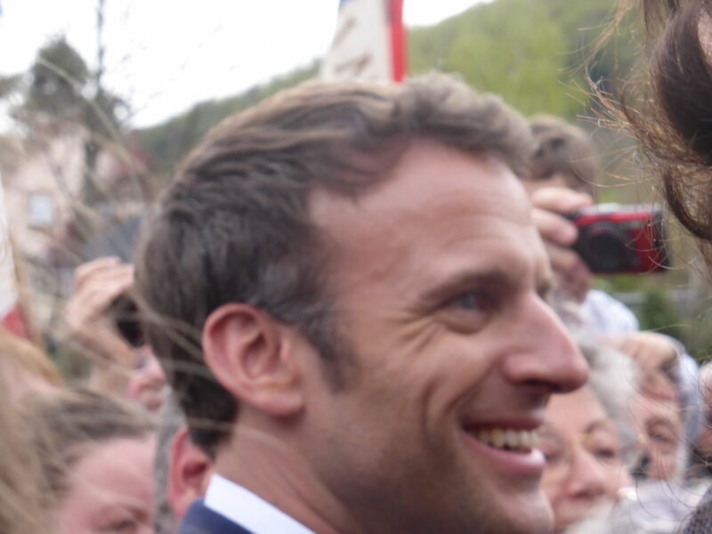 Macron à Châtenois
