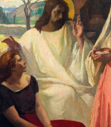 Marie de Béthanie et Jésus