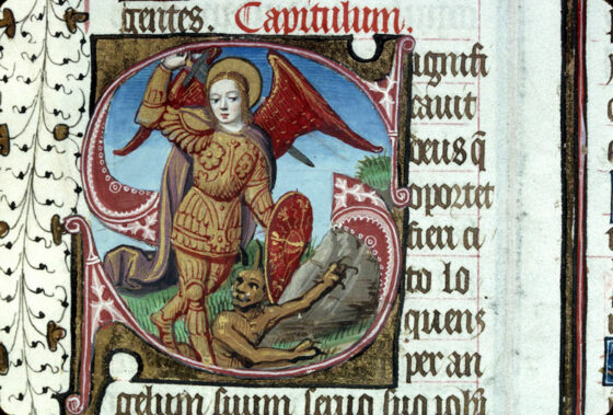 Saint-Michel-terrassant-le-diable