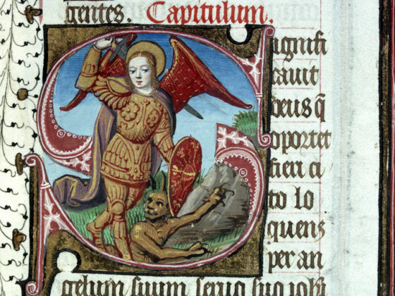 Saint-Michel-terrassant-le-diable