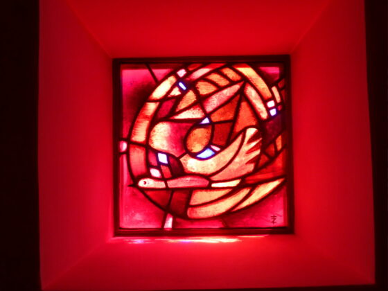 Vitrail Pentecôte Taizé